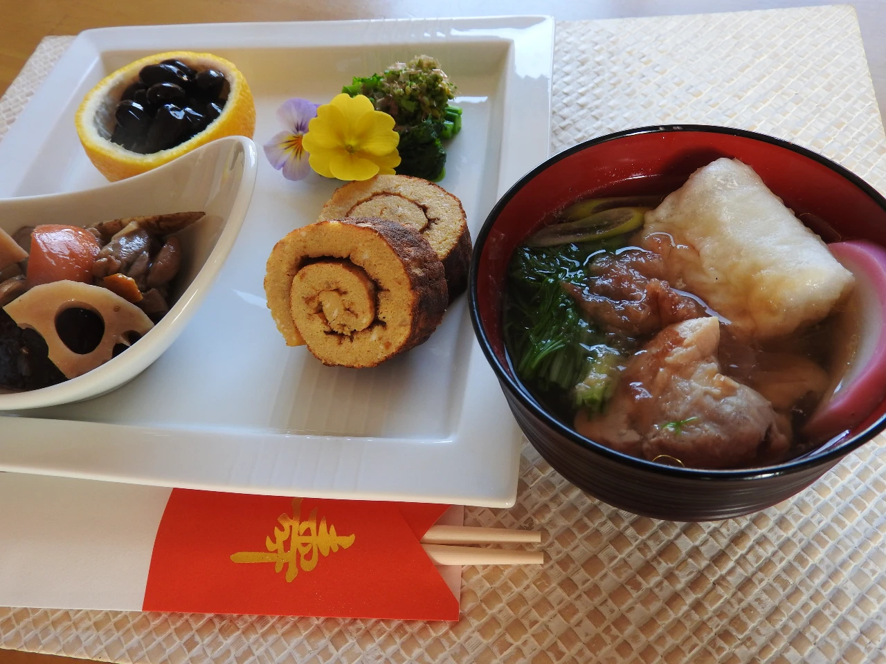 おせちとお雑煮